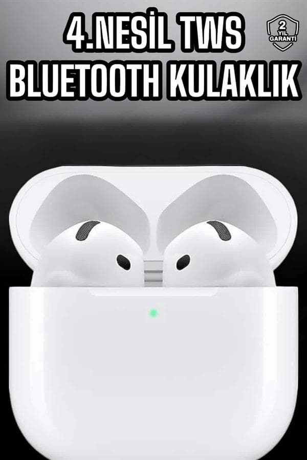 4.Nesil Kaliteli TWS Android ve İOS Uyumlu Mikrofonlu Kulaklık 3