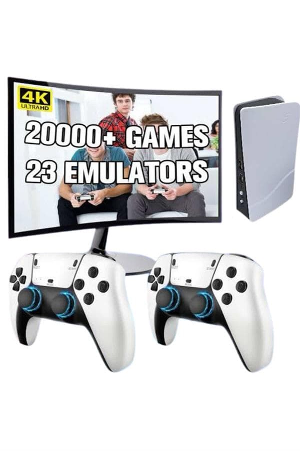 Yeni nesil 4k Hd 2.4g Kablosuz Kol 3000 Oyunlu Game Station Retro Atari Game Box 6