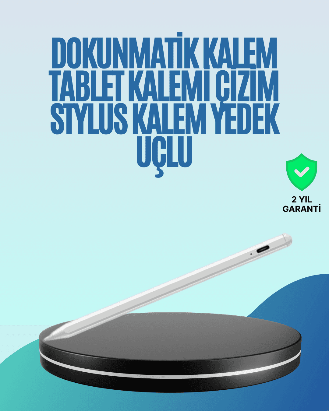 Eğim Sensörlü 1,0 mm Uçlu Dijital Kalem – Uzun Pil Ömrü ve Kolay Kullanım