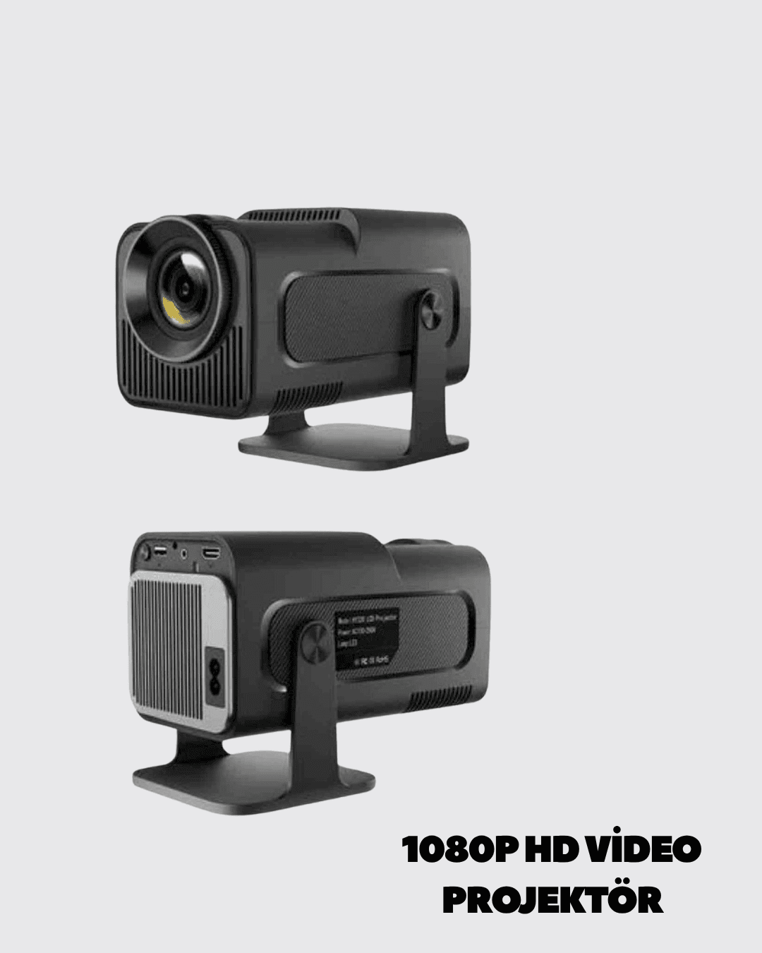 1080P Full HD Çözünürlük ve 4K Destekli Projektör 3
