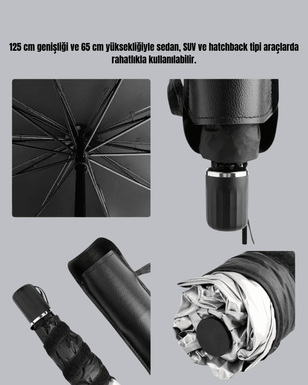 Katlanabilir Oto Güneşlik – UV Koruma ve Isı Yalıtımı 6