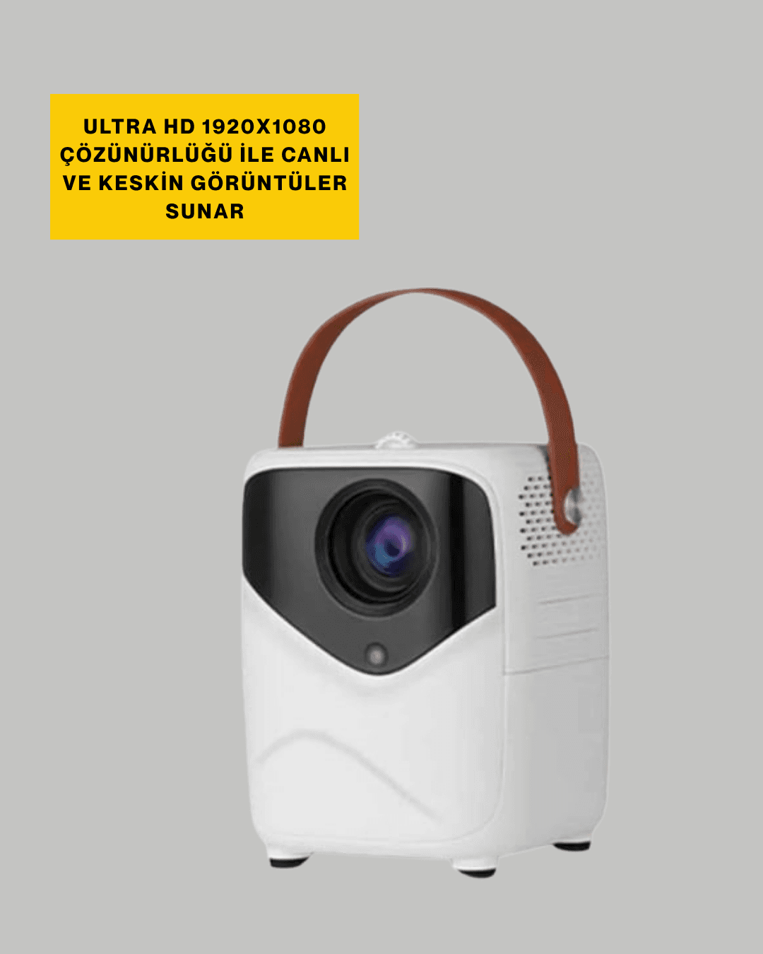 50 inç TV Deneyimli Projektör – Yakın Mesafede Geniş Görüntü 3