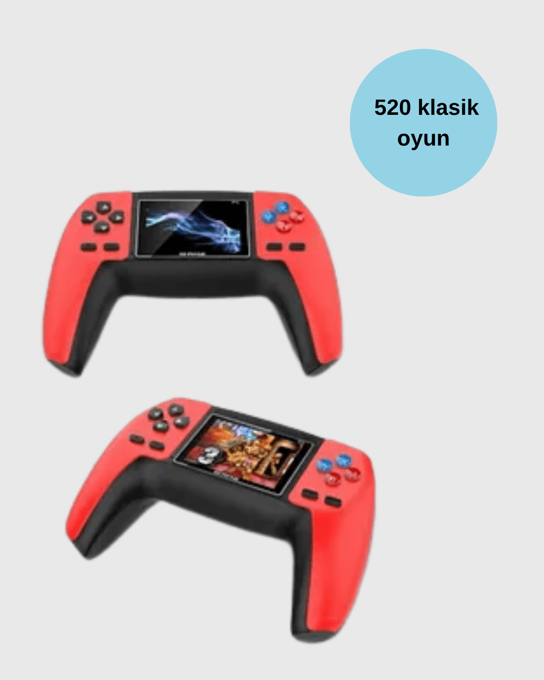 P5 Retro GamePad | 520 Klasik Oyunlu Mini Oyun Konsolu 4