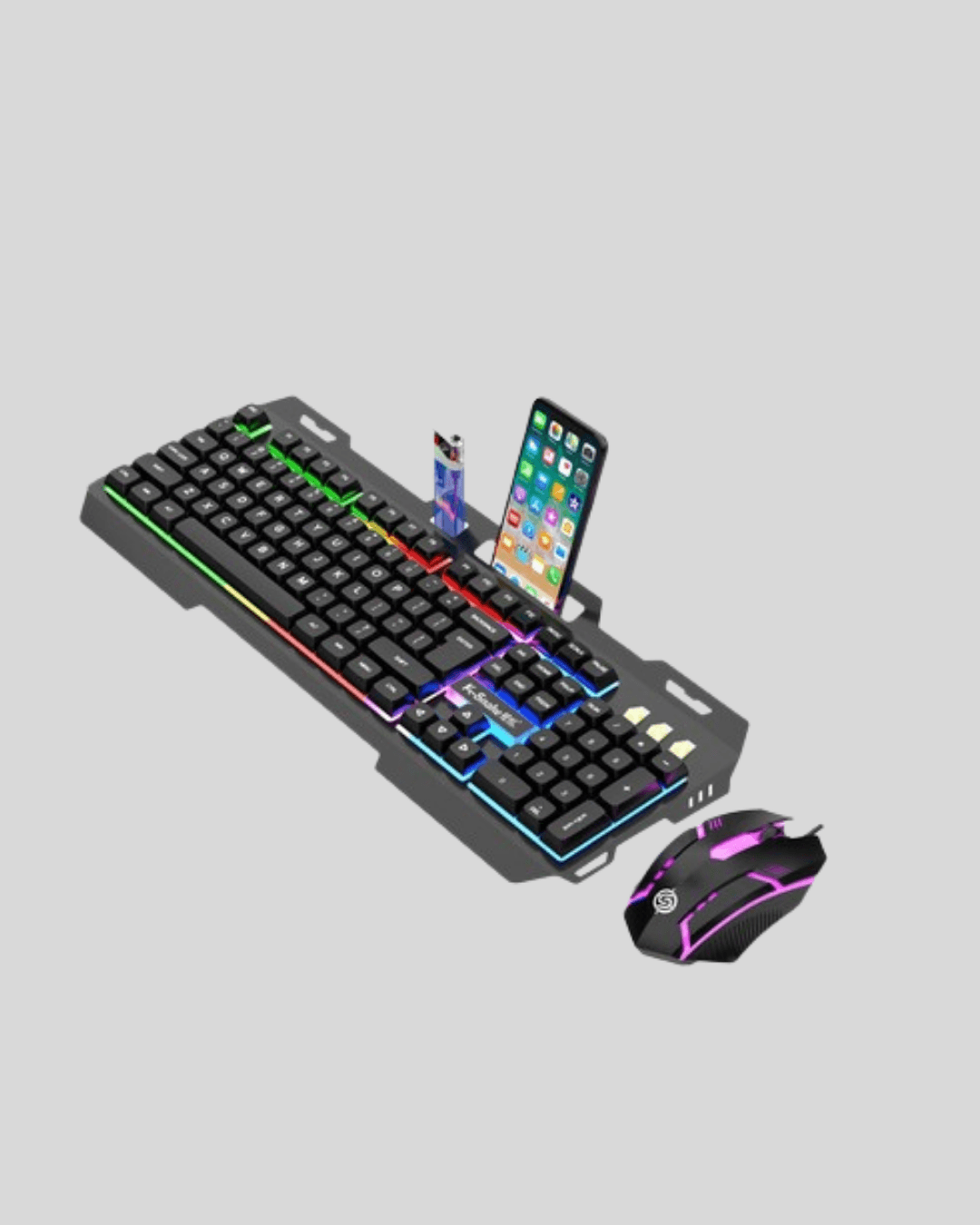 Mekanik LED Gaming Klavye Mouse Seti – Yüksek Tepki ve Ergonomi 4