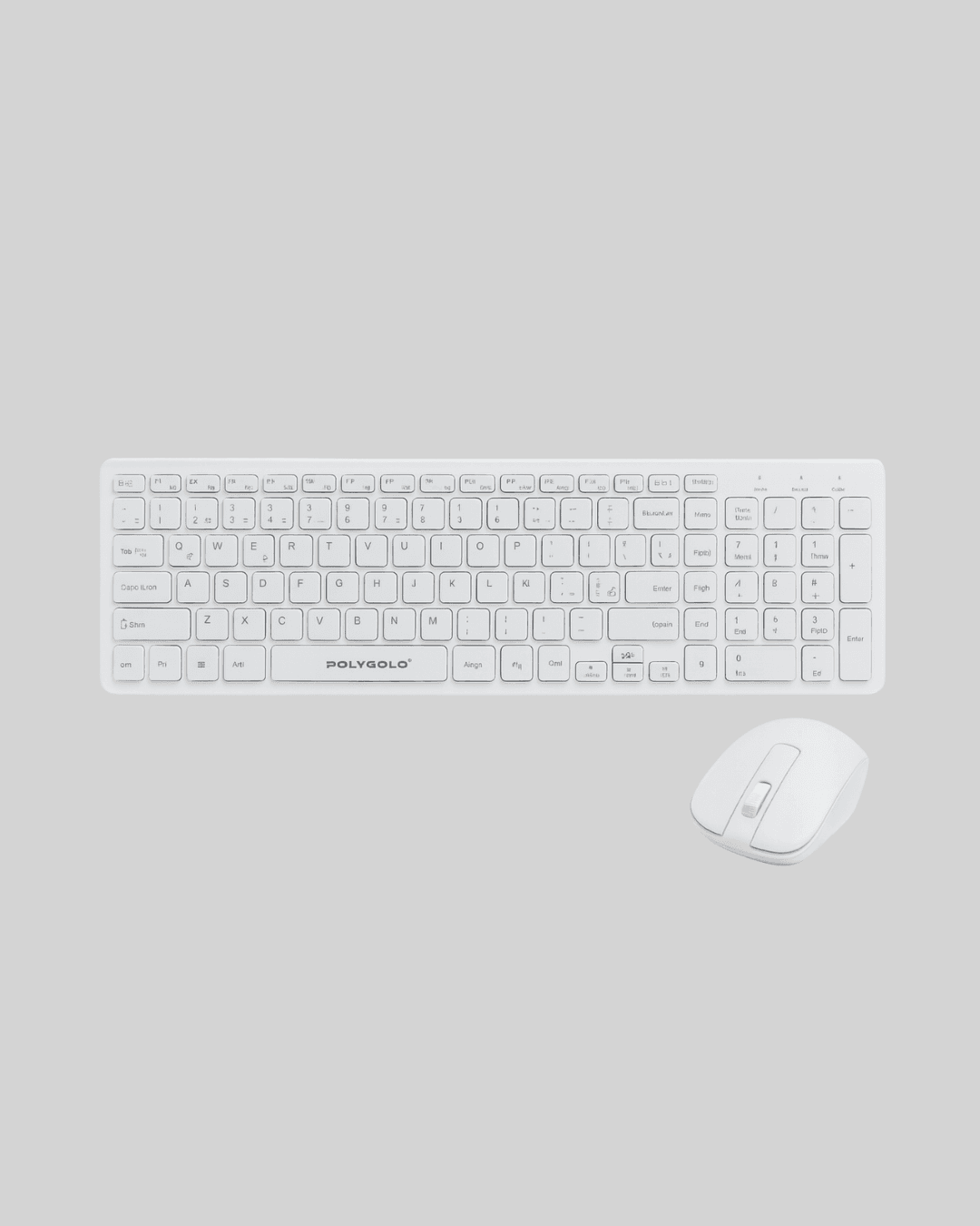 Ofis ve Ev Kullanımı İçin Kablosuz Klavye Fare Seti - Ergonomik ve Pratik 6