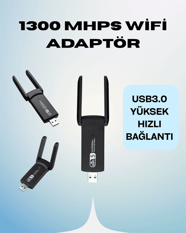 AC1200 USB WiFi Adaptör 3