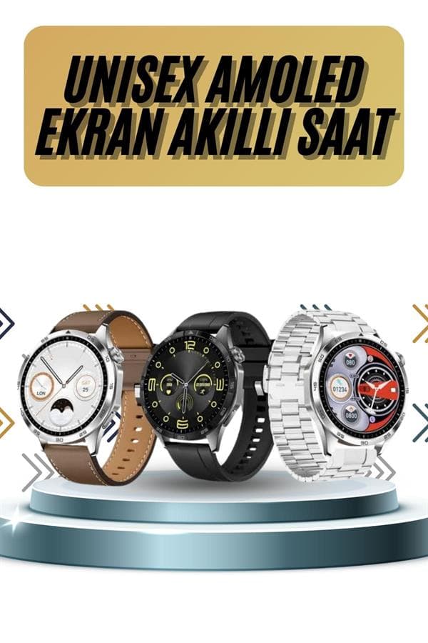 Akıllı Saat 5.0 Bluetooth Bağlantılı Sağlık ve Uyku Takibi Sosyal Medya Girişli 3