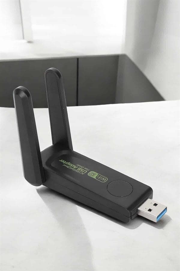 Dual Band Wifi Alıcı Adaptör USB 3.0 Destekli 6