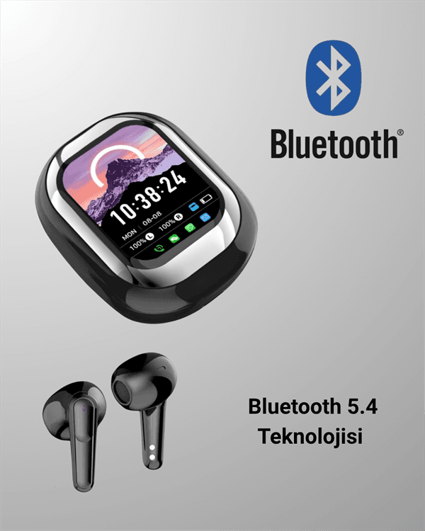ENC Destekli Bluetooth 5.4 Kulaklık – EQ Ayarlı, Akıllı Kutulu 5