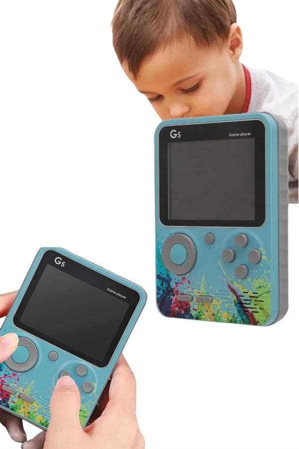 G5 Atari Retro Taşınabilir Oyun Konsolu 500 Oyun 3 İnç LCD Ekran 4