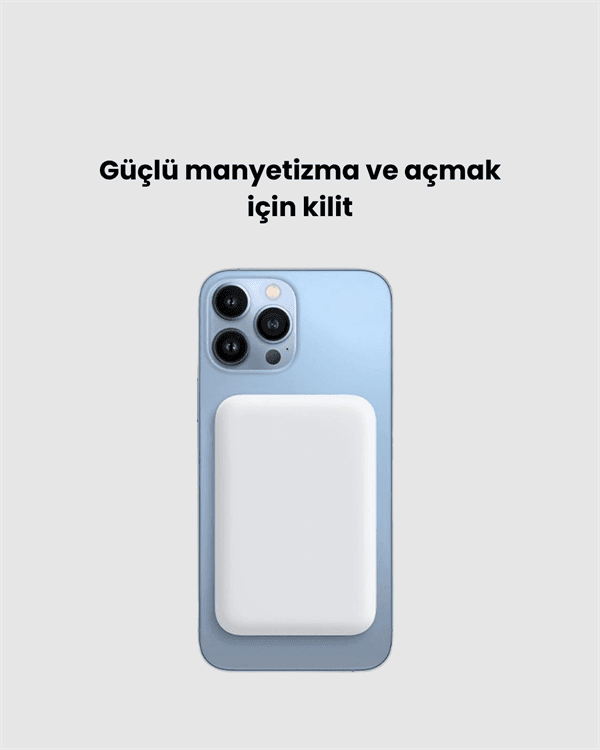 MagSafe Uyumlu 10000 mAh Powerbank 3