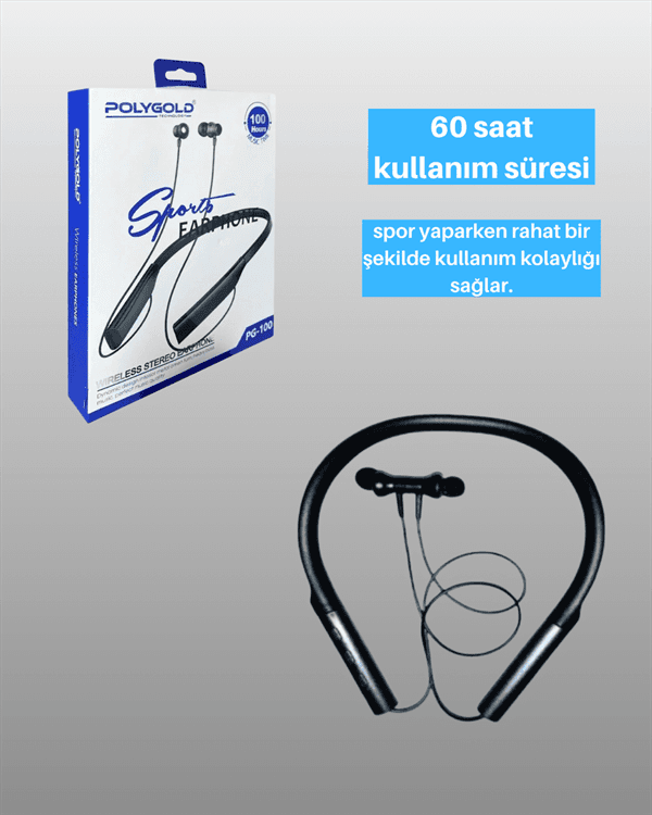 PG-100 Kablosuz Bluetooth Kulaklık 4