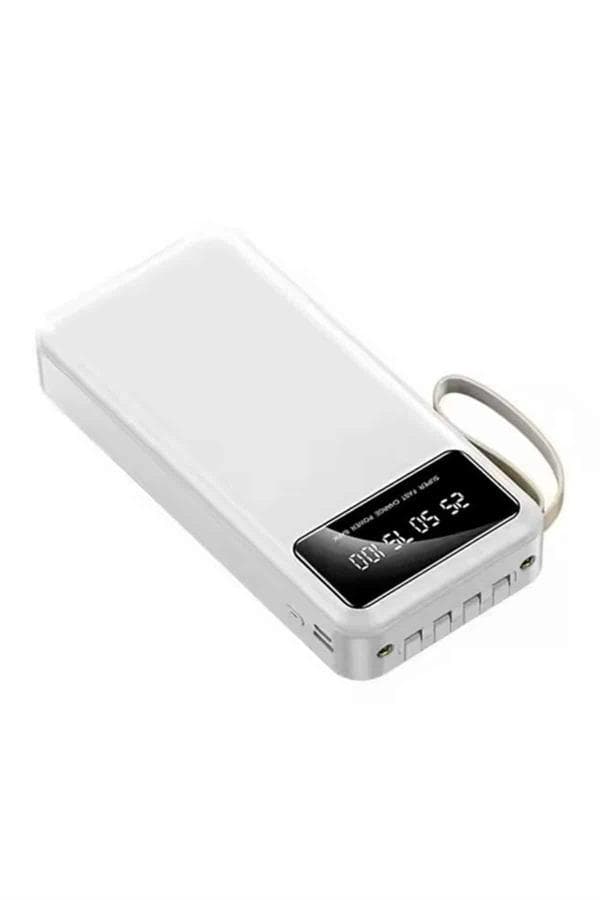 Powerbank 20.000 MAH Hızlı Şarj Özellikli Taşınabilir USB Girişli 6