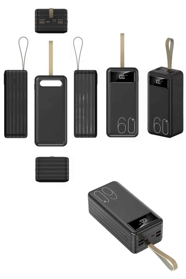 60.000 Mah Hızlı powerbank 5