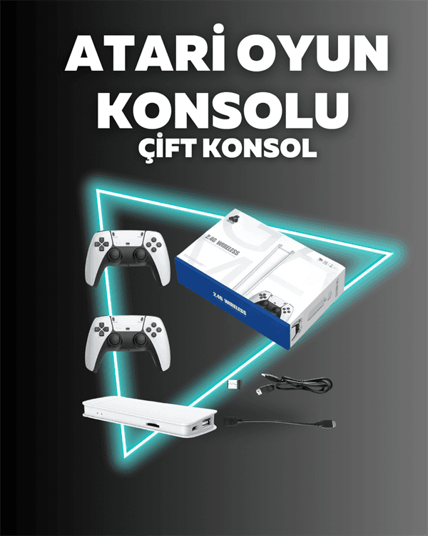 Retro Oyun Konsolu – 20.000 Yüklü Oyun 3
