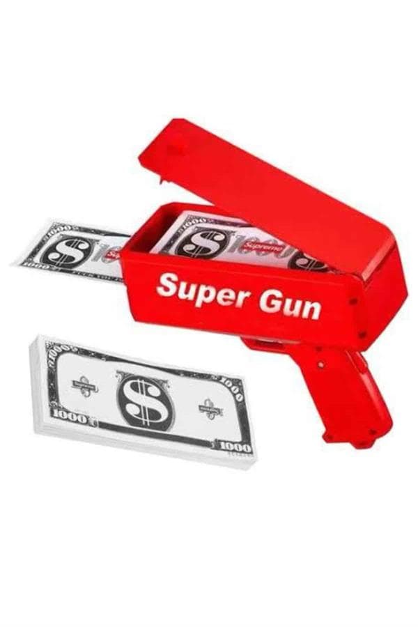 Para Fırlatma Oyuncağı SUPER GUN - Eğitici Çocuk Oyuncağı 6+ Yaş Motor Beceri 6