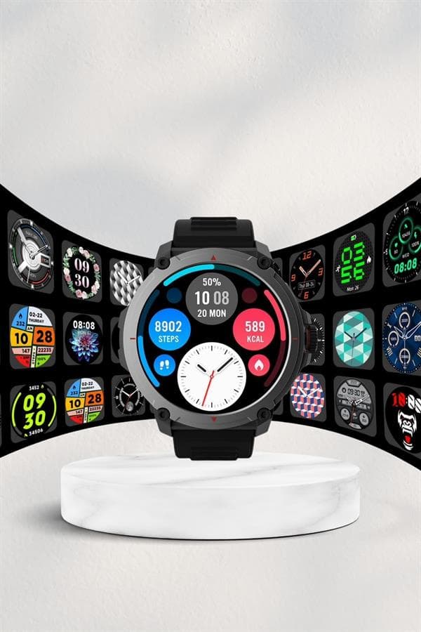 SW65 Akıllı Saat GPS 100+ Spor Modu Antrenman Takibi 5