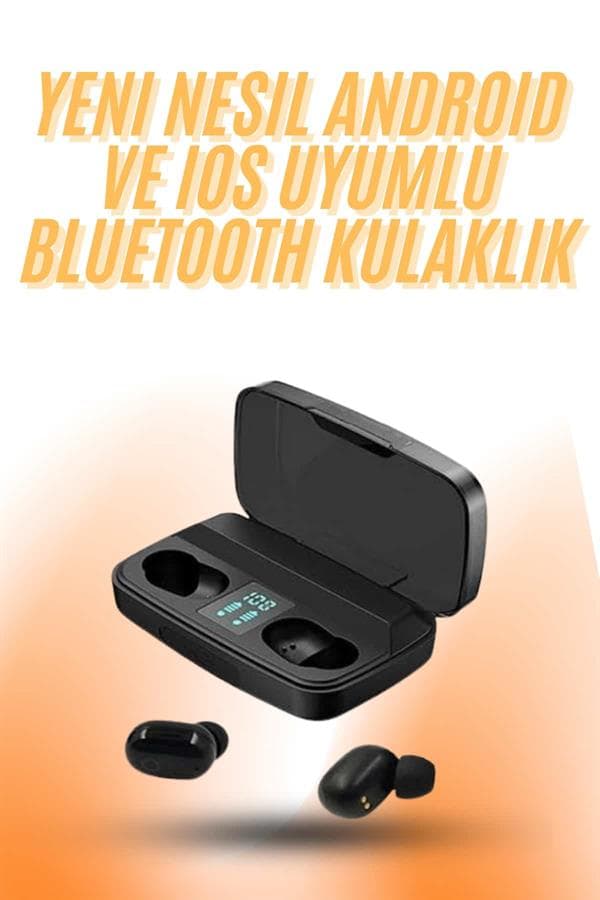 TWS Bluetooth Kulaklık 5.0 Bluetooth Bağlantılı Dokunmatik Kontrol Özelliği 3