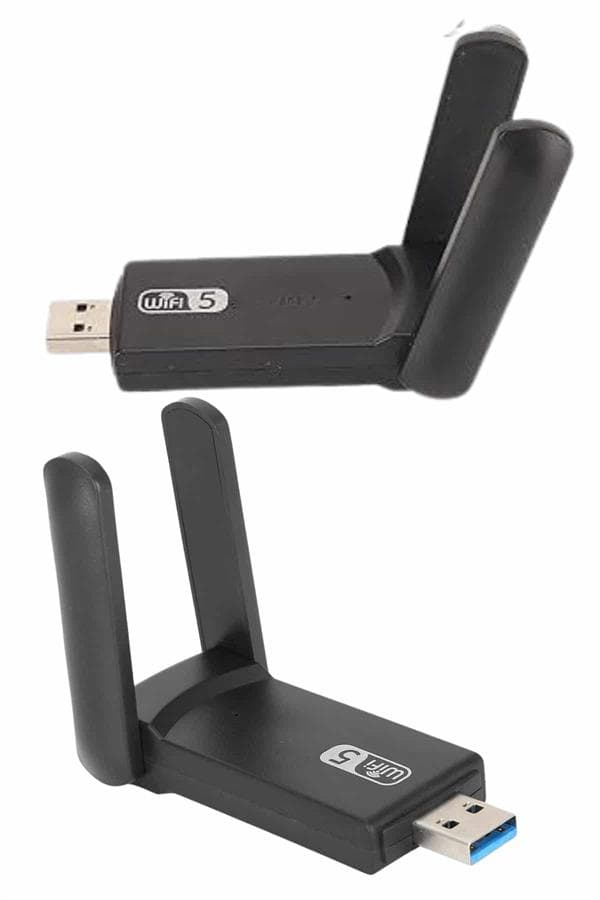 Wifi Alıcı Dual Band Usb 3.0 Adaptör Kablosuz Windows 7/8/10/11 5