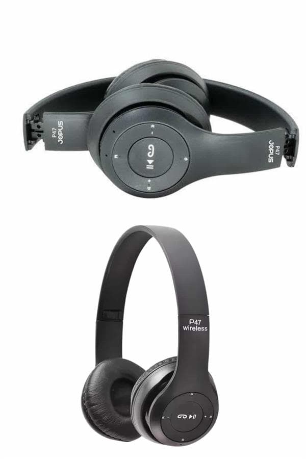 Wireless 5.0 Bluetooth Kablosuz Kulaklık ANC Özellikli Kulak Üstü Ayarlanabilir 6