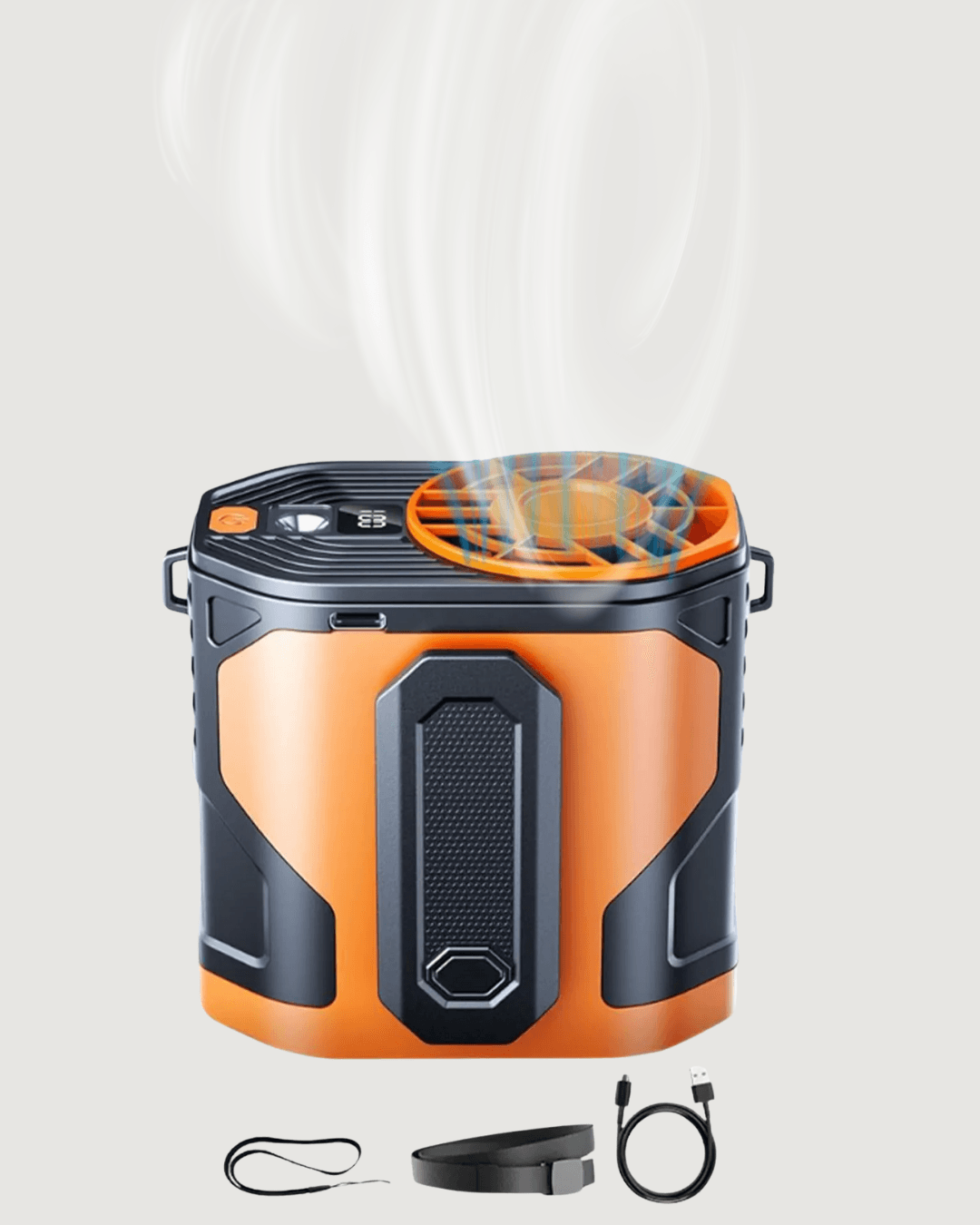 5000mAh Şarjlı Soğutma Fanı Taşınabilir 6