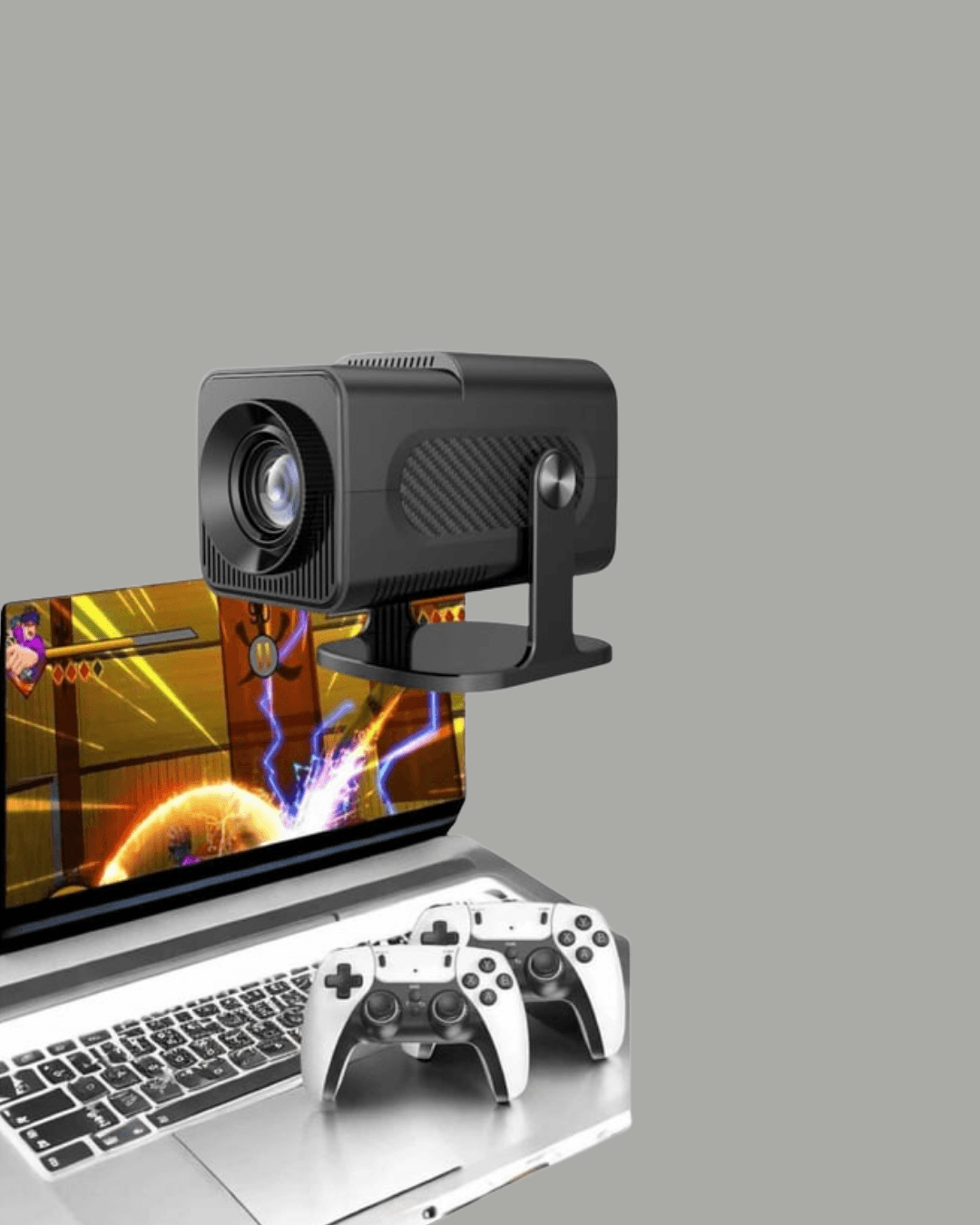 HCS350pro 1080P Full HD Taşınabilir Android Projektör 6