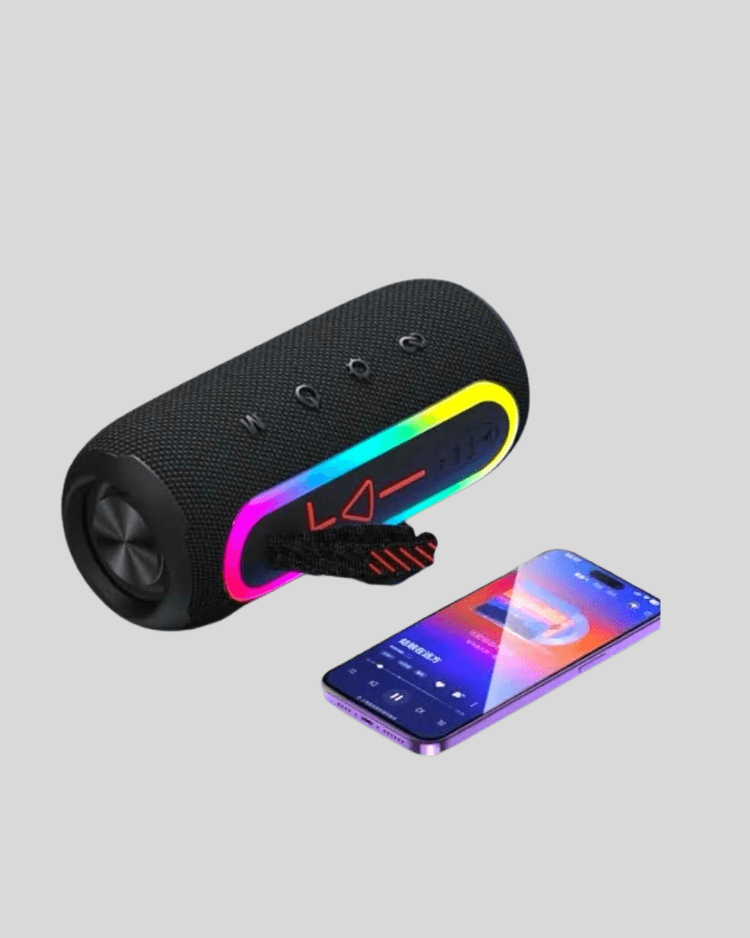 Taşınabilir Şarjlı Bluetooth Hoparlör Güçlü Bas 6