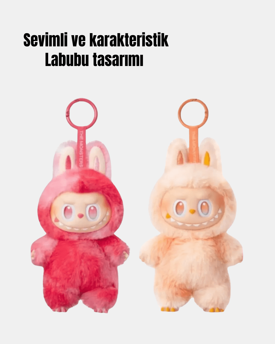 Yumuşak Dolgulu Labubu Karakter Peluş Oyuncak 6