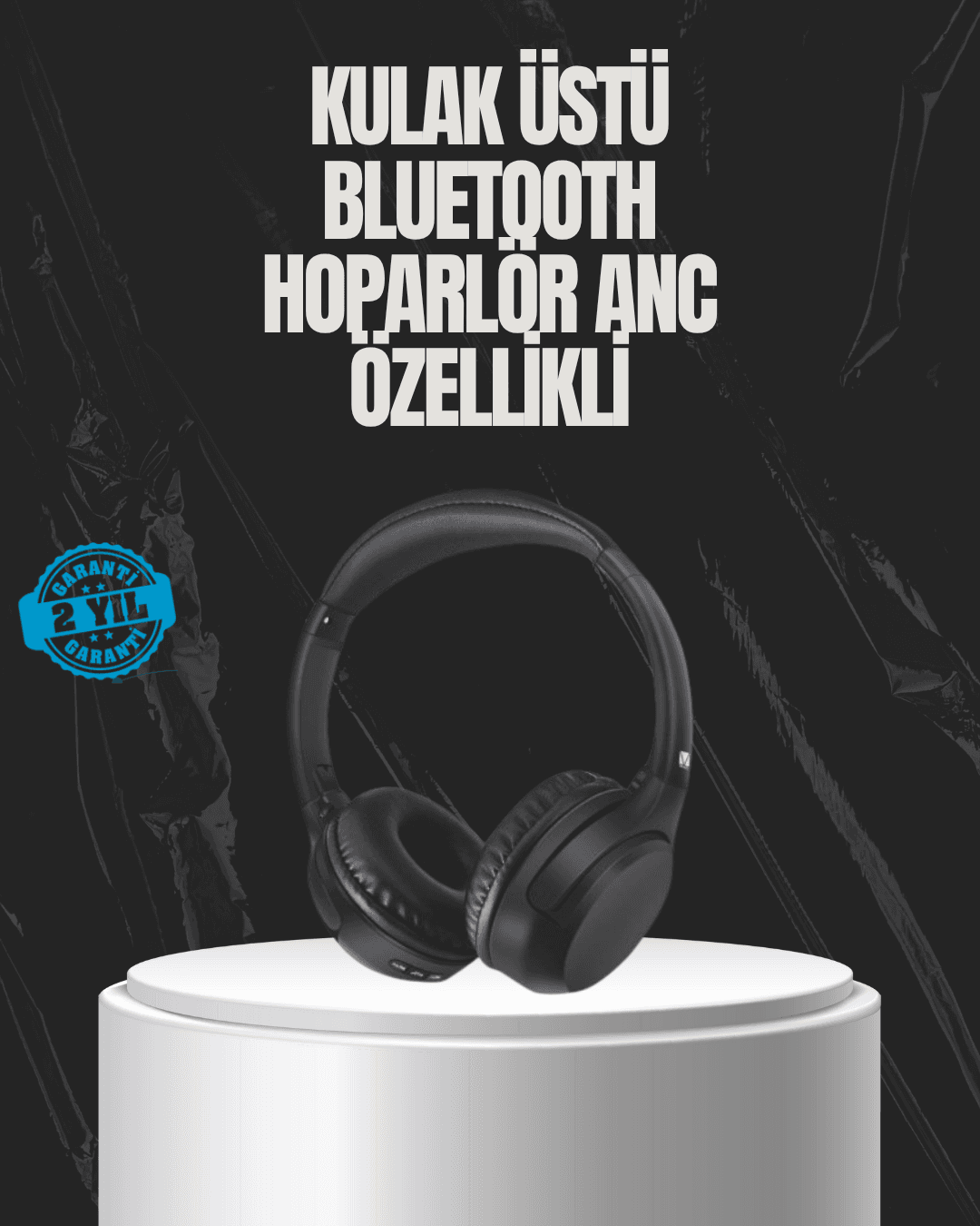 Katlanabilir USB-C Şarjlı Bluetooth Kulaklık