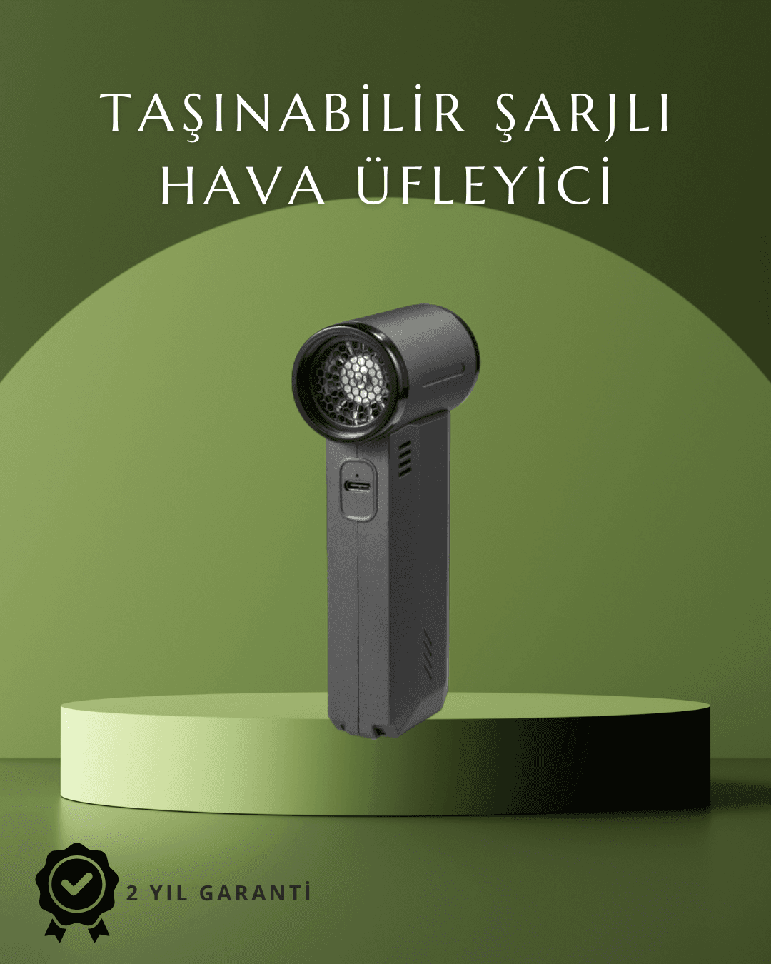 Güçlü Hava Üfleyici Toz Temizleme Makinesi Araç İçi ve Ev İçin Şarjlı
