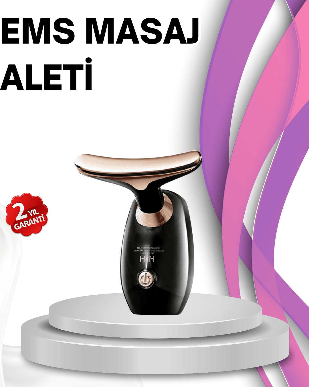 Serum Emilimini Artıran Yüz Masaj Cihazı