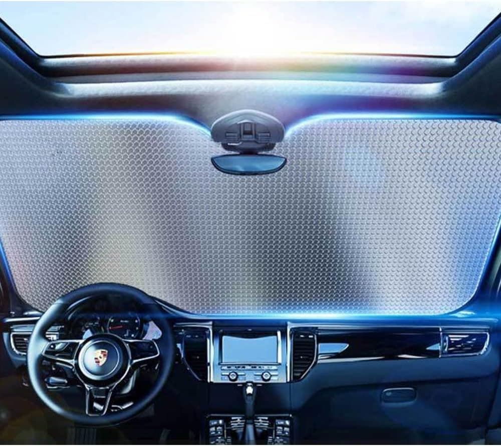 Araç Ön Cam Güneşlik UV ve Isı Koruma Katlanabilir Toyota Corolla Skoda Superb Dacia Duster Ford Focus 3