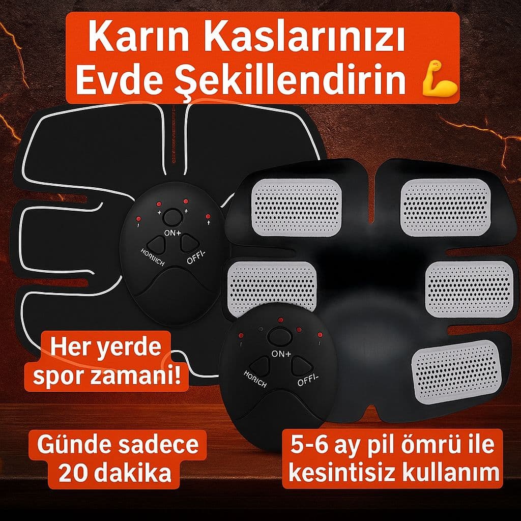 Evde Spor İçin Orijinal EMS Kas Çalıştırma Aleti 2025 Titreşimli Seri 6