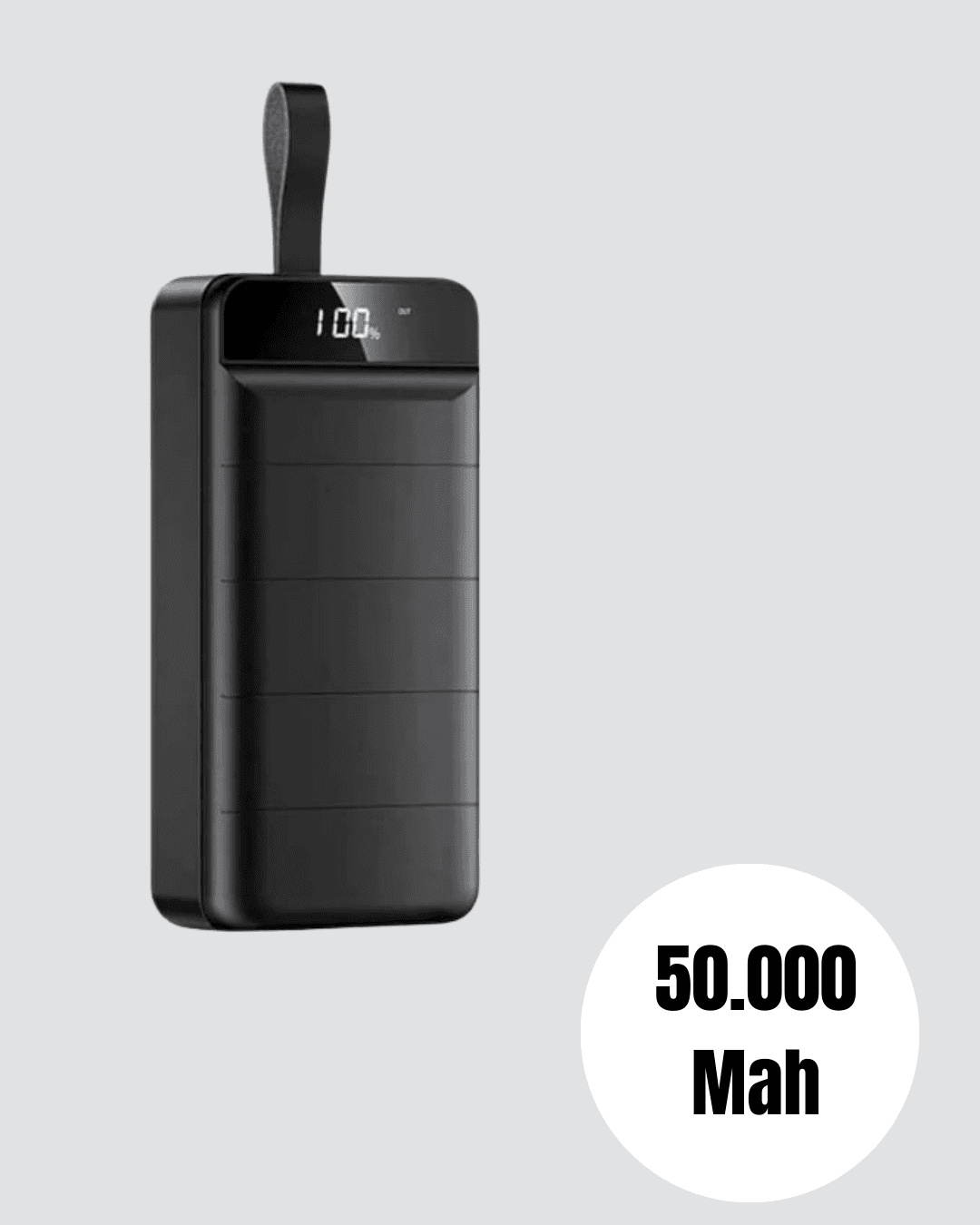 Profesyonel 50.000 mAh Powerbank – Aynı Anda Birden Fazla Cihaz Şarj Eden, Dayanıklı ve Güvenli Taşınabilir Şarj Cihazı 3