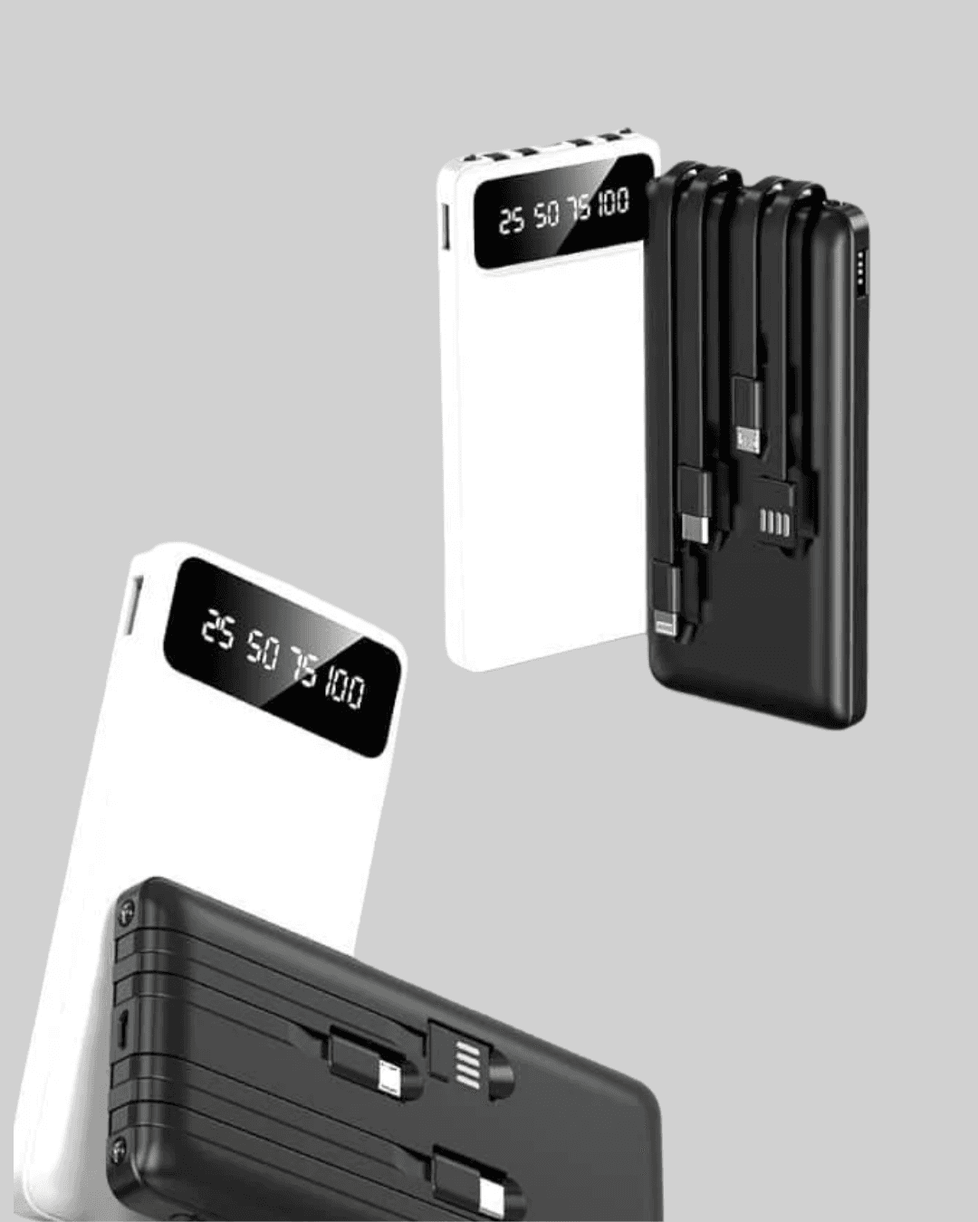 20.000mAh Taşınabilir Powerbank PD Teknolojili Çift USB Çıkışlı 3