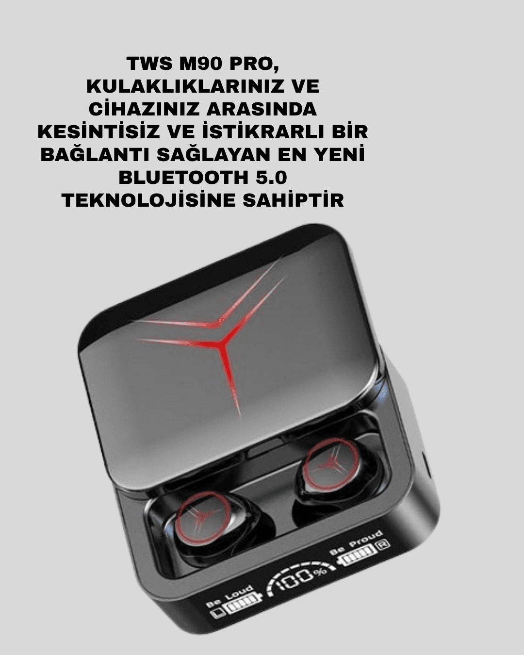 Ergonomik Tasarımlı Kablosuz Bluetooth Kulaklık – Yüksek Ses Performansı 4