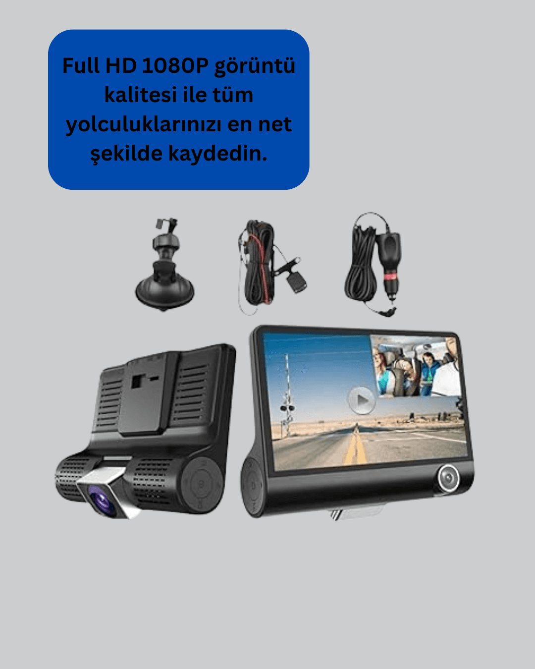 3 Kameralı Araç DVR 4