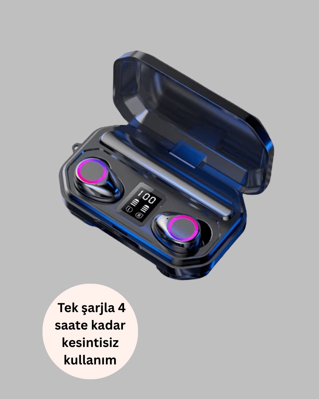 ANC Teknolojili Bluetooth Kulaklık – Aktif Gürültü Engelleme 4