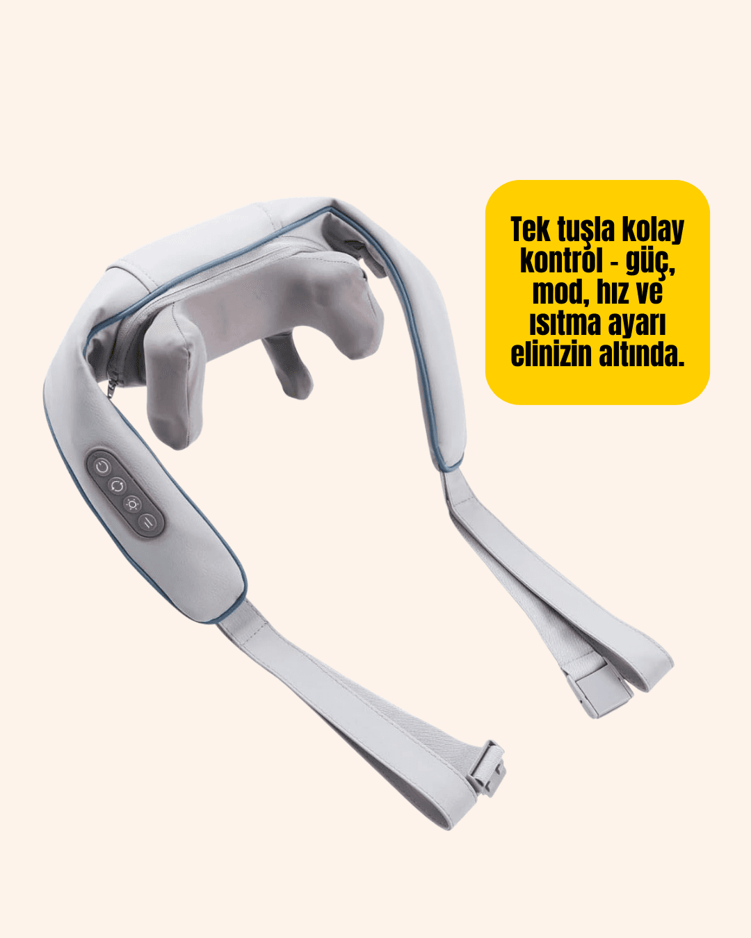 Servikal Rahatlatıcı Masaj Aleti | Trapezius ve Sırt İçin Uygun 4