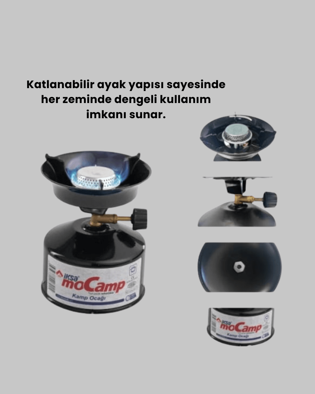 Doğa, Piknik ve Acil Durum İçin Kamp Ocağı Seti 4