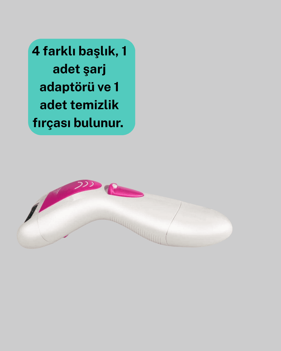 Tüy Temizleme ve Cilt Bakım Cihazı 4