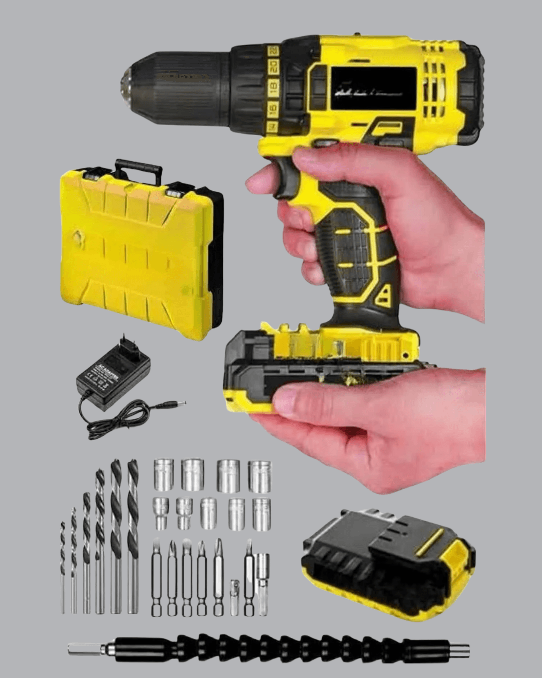 12V Akülü Matkap –Ergonomik ve Yüksek Performanslı 4