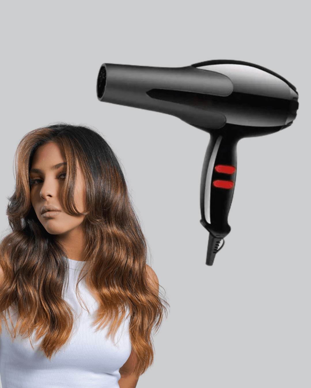 2200W Güçlü Motorlu Ergonomik Fön Makinesi 6