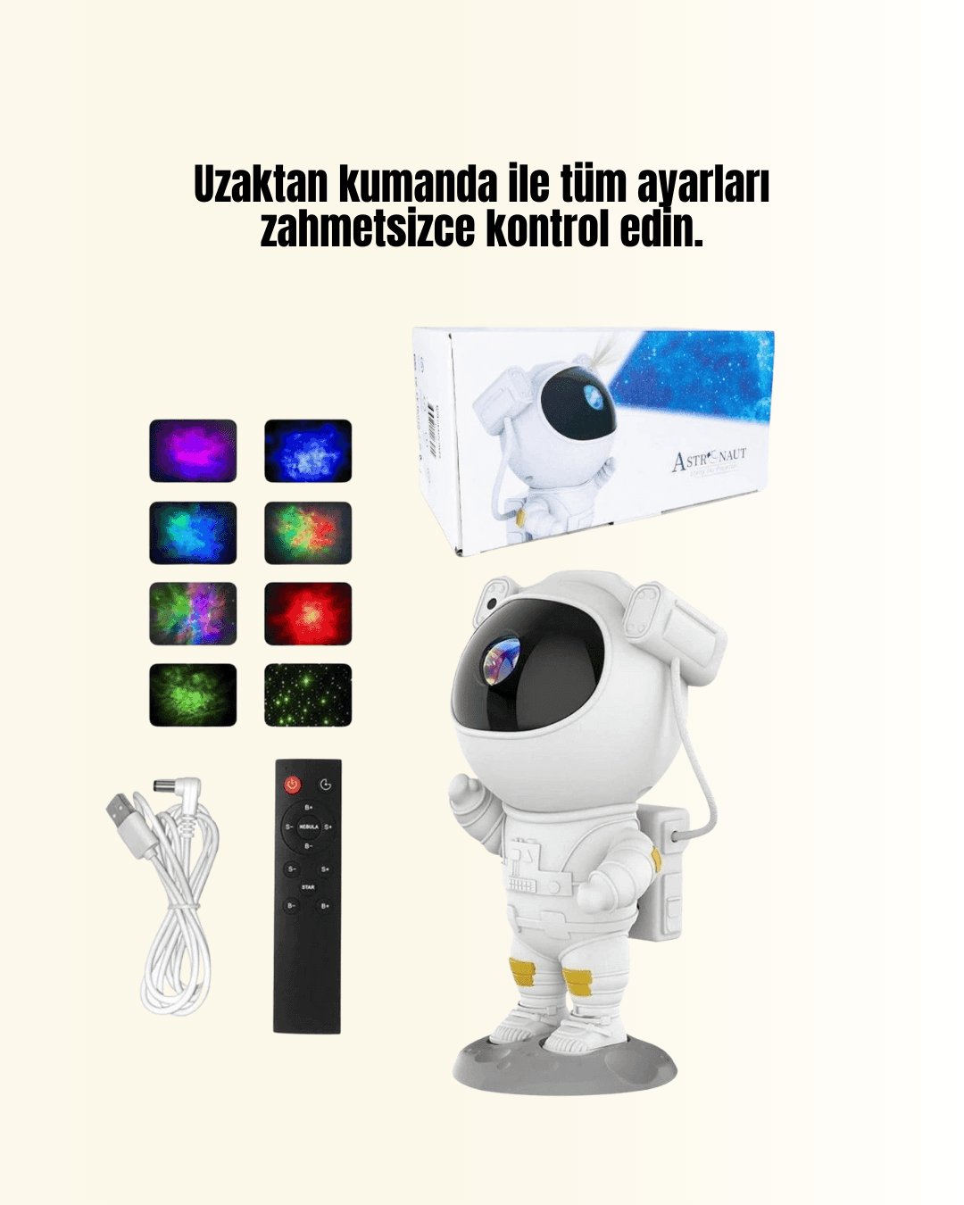 Bluetooth Bağlantılı  Sesli Projeksiyon Cihazı 4