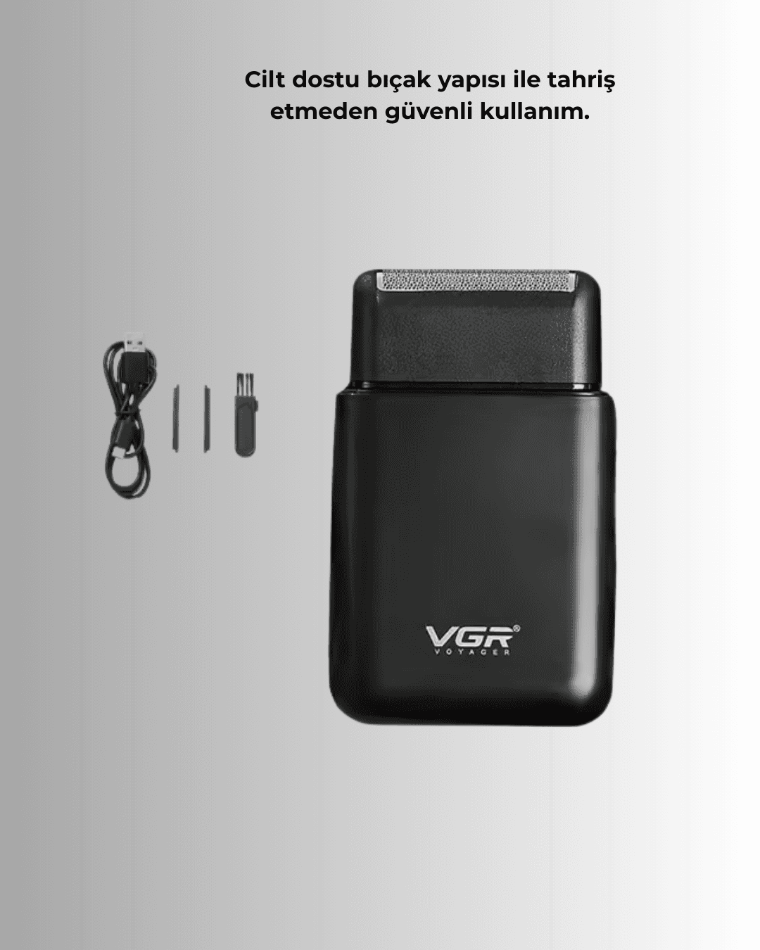 Taşınabilir Mini Elektrikli Tıraş Makinesi | Sessiz ve Güçlü Motor 5