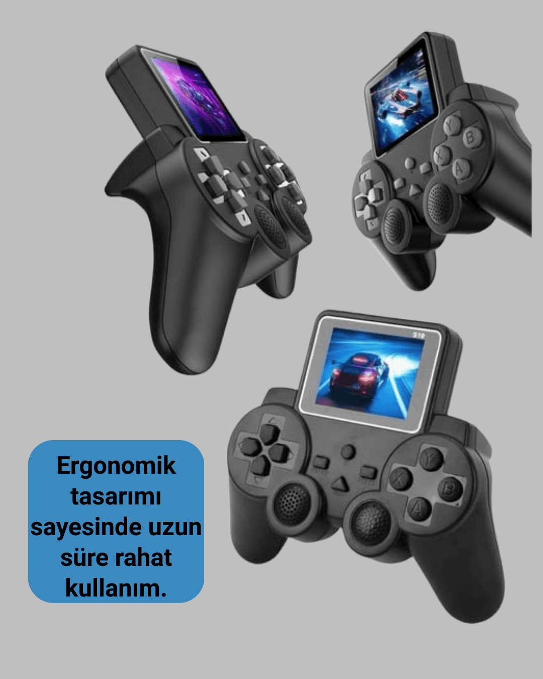 2025 A Kalite S10 Gamepad 520 Oyunlu TV Bağlantılı Retro Atari Konsolu 5