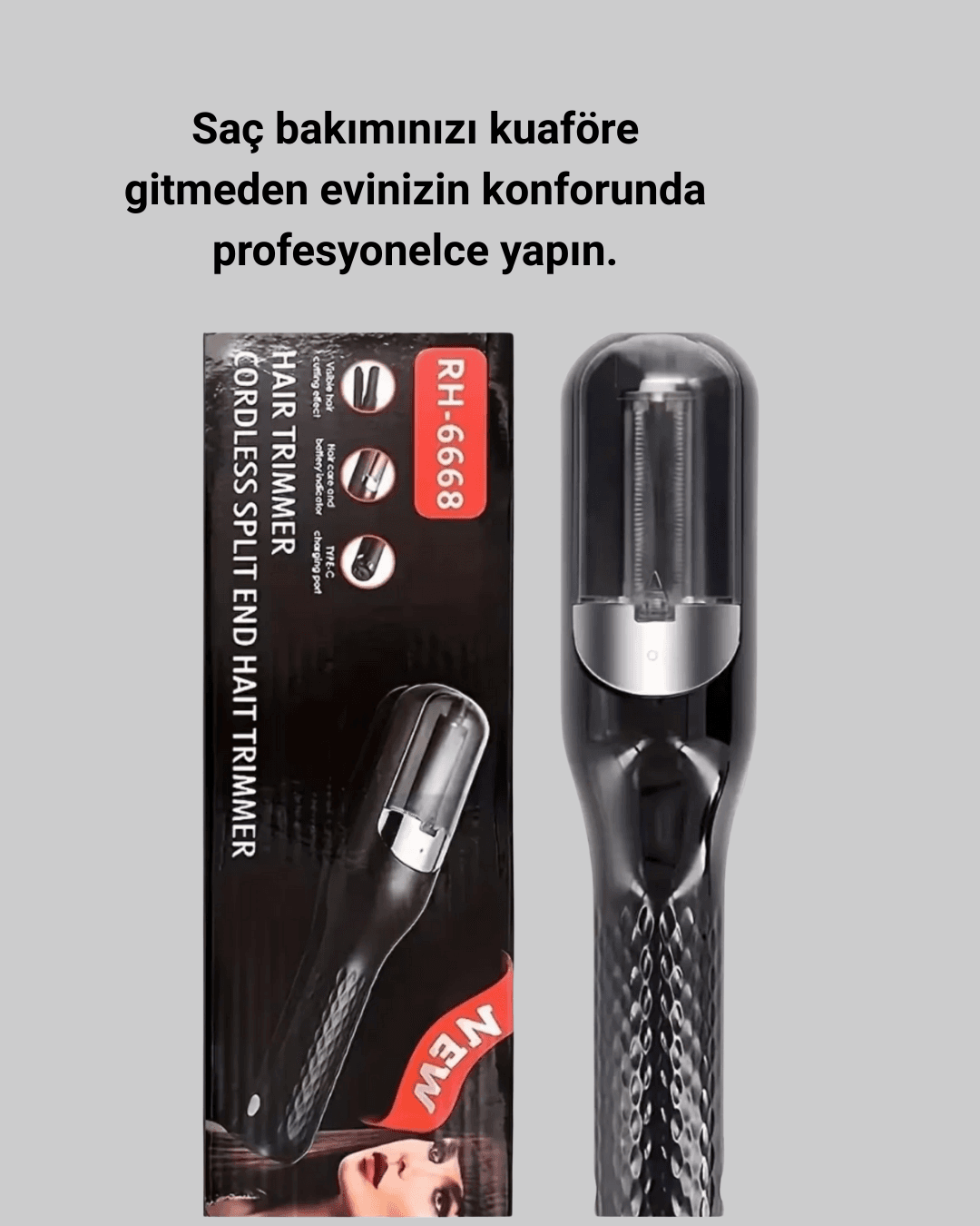 RH-6668 Şarjlı Saç Kesme Makinesi 5