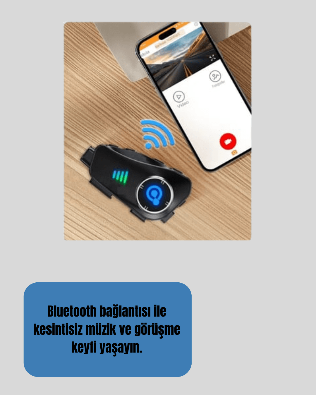 Q28 Motosiklet Kask Bluetooth Kulaklık  Full HD 1080P Kamera 5