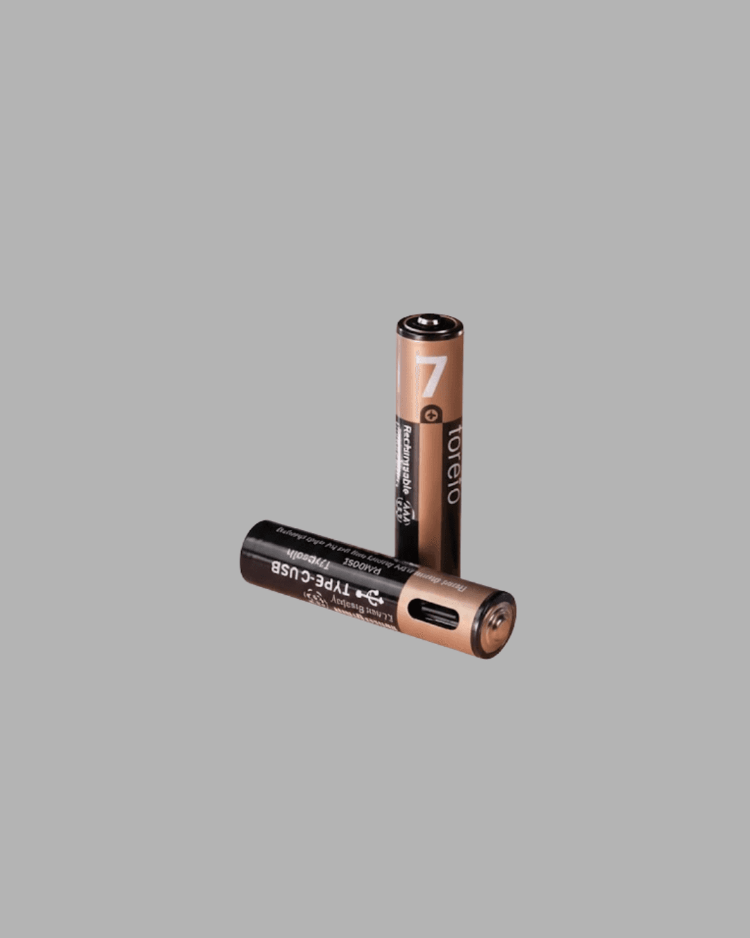 USB Type-C Şarjlı AAA Lityum Pil 1000+ Şarj Döngüsü Uzun Ömürlü 6