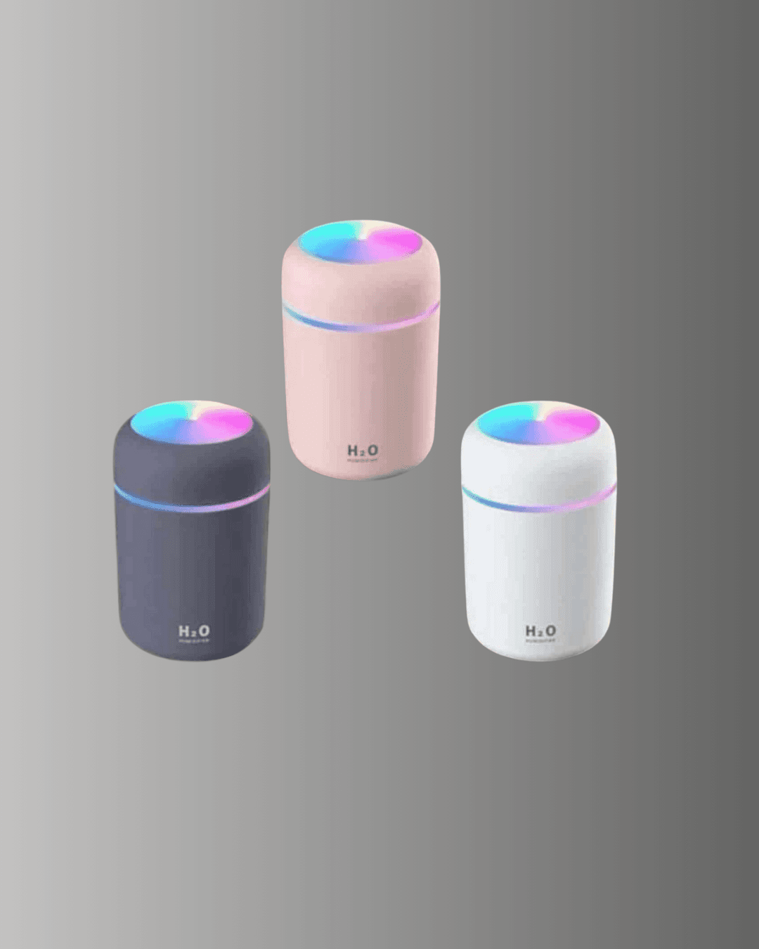 LED Işıklı Sessiz Masaüstü Nemlendirici – 3 Buhar Modu 6